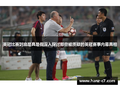 英冠比赛到底是真是假深入探讨那些被质疑的英冠赛事内幕真相